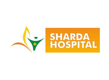 Sharda Hospital logo